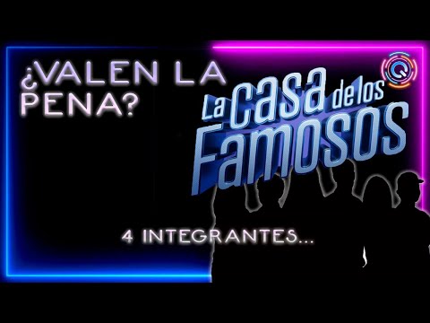 PRIMEROS 4 INTEGRANES LA CASA DE LOS FAMOSOS 2 MX