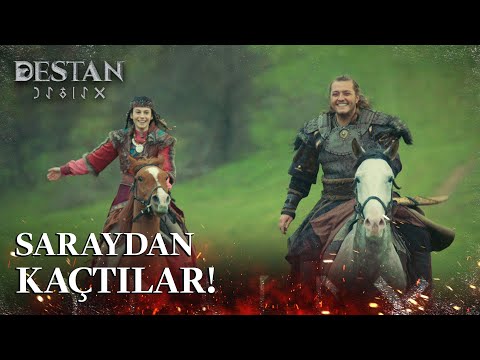 Temur, Tutkun'u saraydan kaçırıyor! - Destan 8. Bölüm