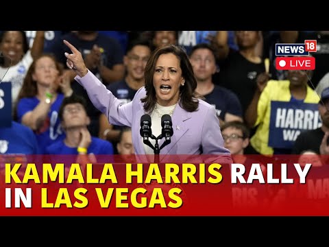 Kamala Harris In Las Vegas LIVE | Harris Is Set To Rally Again In Las Vegas | US News Live | N18G