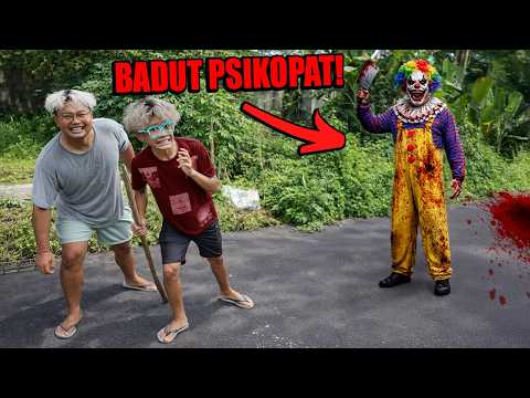 GAWAT!!! BOCIL DIKEJAR BADUT PSIKOPAT YANG HAUS DAR4H!