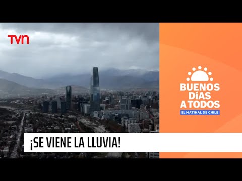 ¡Se viene la lluvia!: Cumbre meteorológica en el Buenos Días a Todos