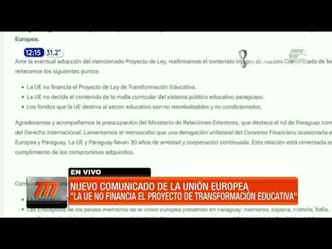 Nuevo comunicado de la Unión Europea