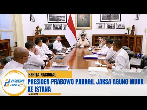 Presiden Prabowo Panggil Jaksa Agung Muda ke Istana