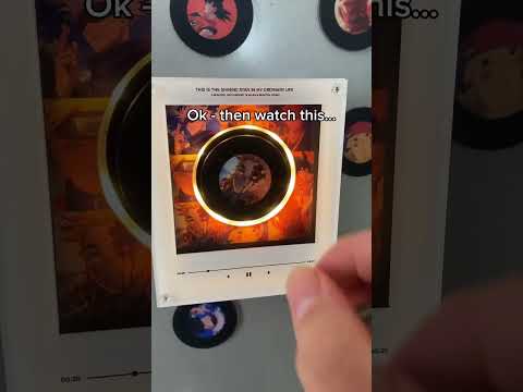Comment “VINYL” <strong>if</strong> you want one!😳🤩 #vinyl #fridgemagnet #<strong>music</strong> #musicplayer #anime