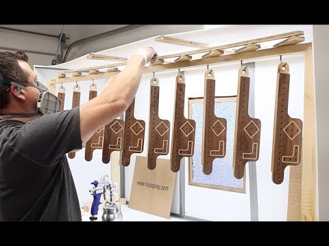 How to Build a Ventilated Paint Booth with Swivel Stands