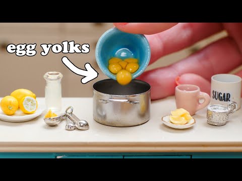 Miniature Lemon Meringue Pie Recipe | How To Cook That Miniature Cooking
