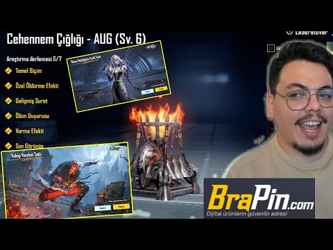 BRAPİN AÇILDI !! 250K UC EZİYORUZ Pubg Mobile