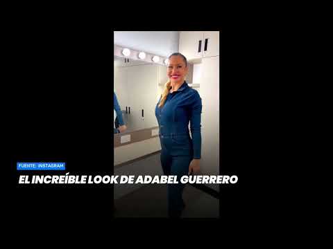 El increíble look de Adabel Guerrero- Minuto Argentina