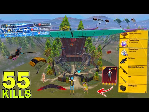 DOUBLE AWM vs FULL SQUAD BEST SNIPER GAMEPLAY🔥 BEST SKINS😍 Pubg mobile