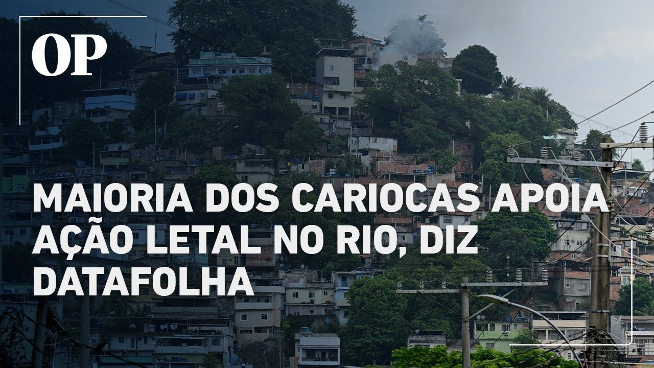 Datafolha: 57% dos cariocas aprovam megaoperação contra o Comando Vermelho