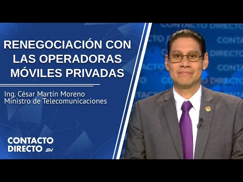 Entrevista con César Martín Moreno - Ministro de Telecomunicaciones | Contacto Directo | Ecuavisa