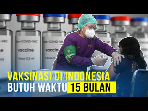 Harap Bersabar! Vaksinasi di Indonesia Butuh Waktu 15 Bulan