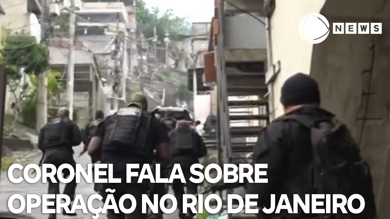 Coronel veterano das Forças Especiais comenta sobre megaoperação no Rio de Janeiro  TV Online Coronel veterano das Forças Especiais comenta sobre megaoperação no Rio de Janeiro