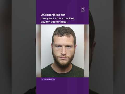 UK rioter jailed for nine years