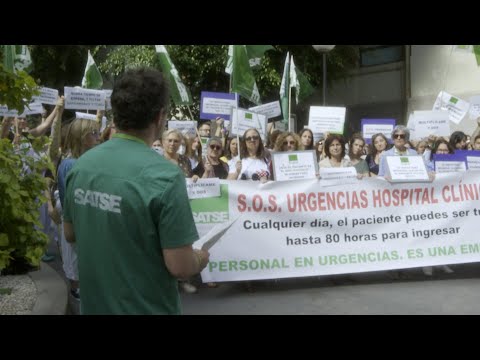 SATSE denuncia el colapso y la falta de personal en el Clínico de Valencia