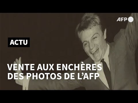A Paris, l'AFP lance la première vente aux enchères de ses photos en argentique | AFP