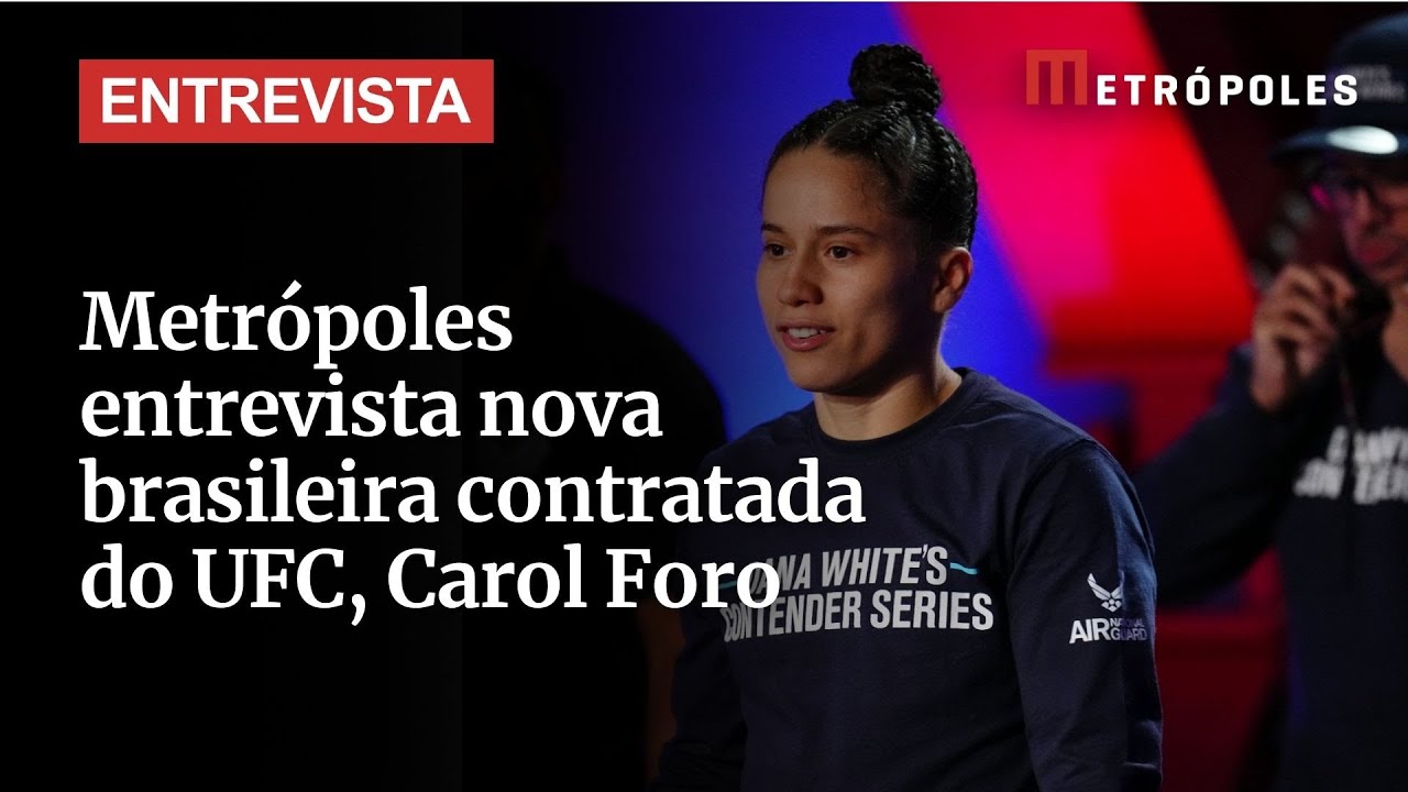 Carol Foro projeta primeiros passos no UFC após acerto de contrato