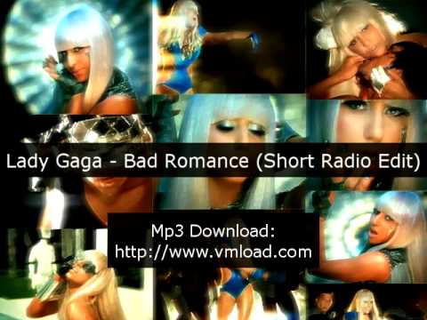 Lady Gaga - Bad Romance (Short Radio Edit)