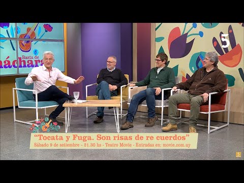 Gabriel Alonso, Juan Rodríguez y Gerardo García presentaron el próximo show de Tocata y Fuga