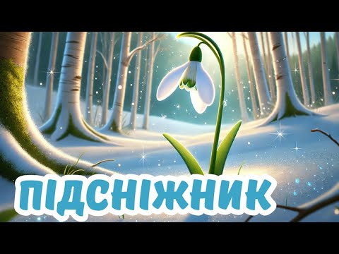 ПІДСНІЖНИК | КАЗКА ДЛЯ ДІТЕЙ | КАЗКИ УКРАЇНСЬКОЮ | КАЗКА НА НІЧ