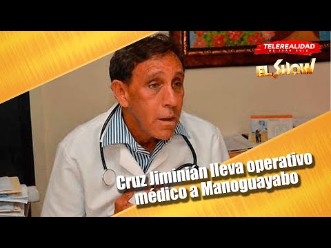Cruz Jiminián lleva operativo médico a Manoguayabo