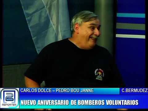 CARLOS DOLCE - PEDRO BOU JANNE - NUEVO ANIVERSARIO DE BOMBEROS VOLUNTARIOS CAPITAN BERMUDEZ