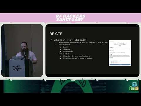 DEF CON 33 – RF Village – Running a Software Defined Radio CTF using challengectl – Dan Perret