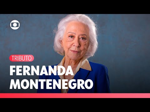 Tributo: vem acompanhar a linda homenagem a Fernanda Montenegro!  | TV Globo