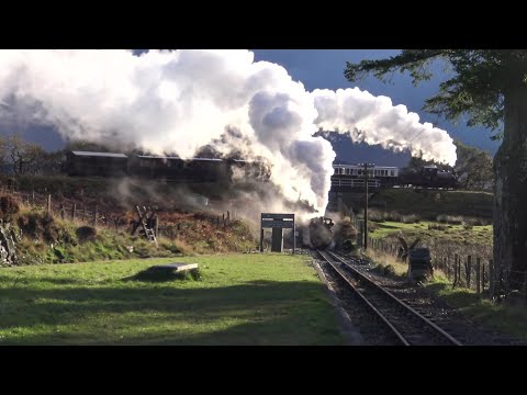 Herfstlandschappen bij de Ffestiniog Railway | Autumn landscapes on the Ffestiniog Railway