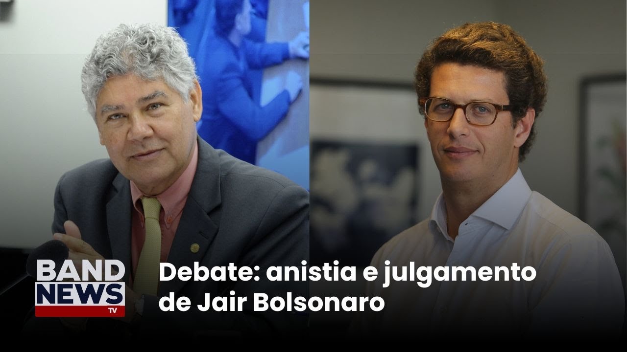 Chico Alencar PSOL e Ricardo Salles Novo debatem julgamento de Bolsonaro e anistia | BandNews TV