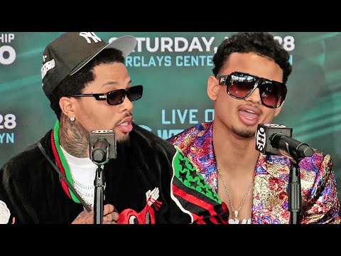 GERVONTA DAVIS & ROLLY ROMERO GET INTO IT AGAIN! GO BACK & FORTH AT 2ND PRESS CONFERENCE -FULL VIDEO