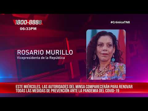 Mensaje de la vicepresidenta Rosario martes 22 de diciembre 2020 – Nicaragua