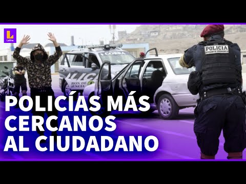 Policía del Orden y Seguridad para combatir el crimen en Perú: Necesitamos 50 mil efectivos