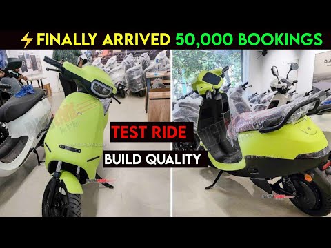 ⚡ Finally Arrived OLA S1 AIR IN SHOWROOM | Ola S1 Air Test ride and Live | Ride With Mayur