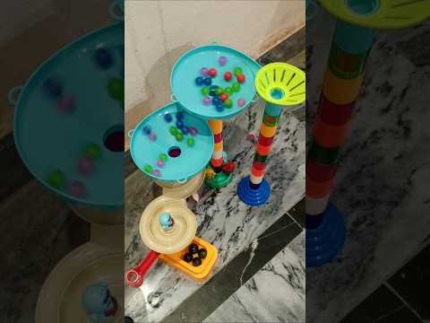 marble Run Race Tower#toys #marblesrace #marblerun # marble Run race# marble Run Tower#marblerace