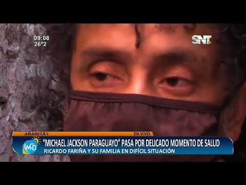 Michael Jackson Paraguayo pasa por un delicado momento de salud