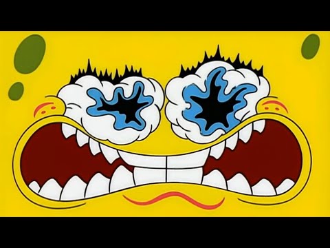 SpongeBob but it's ruined by AI