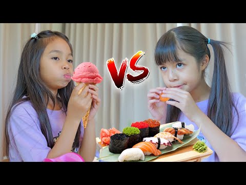 ไอติมกับซูชิอร่อยไหม|บริ้