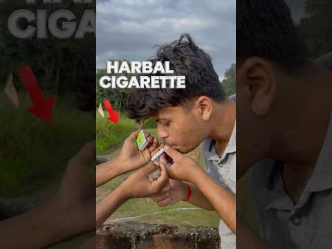 100% natural cigerate 🌿 |🚭 | phool wala cigerate 🌾✨ CrazyIndian. This video is educational