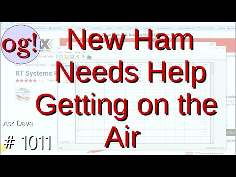 New Hams Need help Getting on the Air (#1011)
