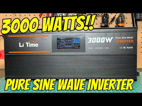 This LiTime 3000 Watt Pure Sine Wave Inverter Is Amazing!