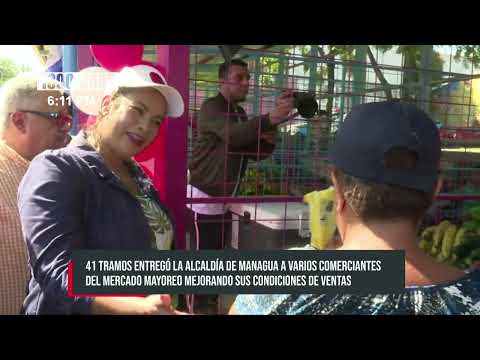Modernización del Mercado Mayoreo de Managua con la incorporación de 41 nuevos tramos