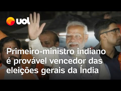 Primeiro ministro indiano é provável vencedor das eleições gerais da Índia