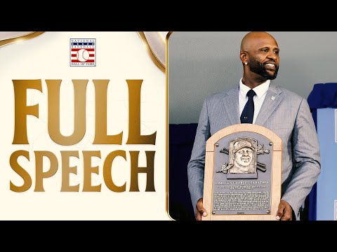 CC Sabathia thanks his family during his Hall of Fame induction speech! (Full speech!)
