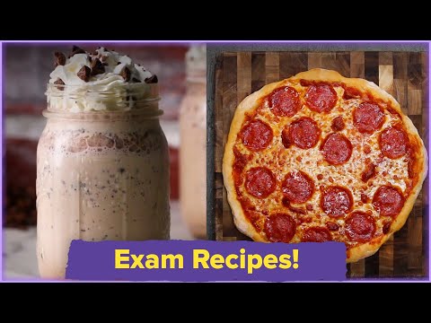 Recipes To Get You Through Your Exams ? Tasty Recipes