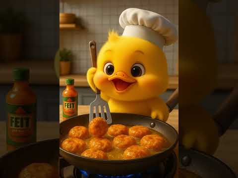 The Duck bought chicken to fry for his master.