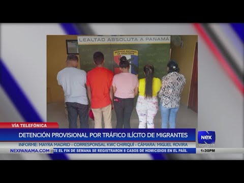 Detencio?n provisional por tra?fico ili?ctito de migrantes