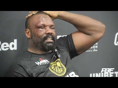 EMOTIONAL DEREK CHISORA • FULL POST-FIGHT PRESS CONFERENCE AFTER BEATING OTTO WALLIN