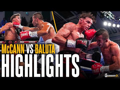Dennis mccann vs ionut baluta fight highlights | blood and bravery in a york hall classic 🩸💥