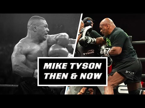 WATCH! MIKE TYSON IN HIS PRIME… and this week vs JAKE PAUL | Fight highlights